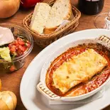 パスタランチ ラザニアのミートソースグラタン(GILIOLA 津田沼店)