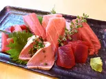 天然鮪盛合わせ（つきじ鈴富 すし富）