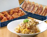 13【大満足】鉄板玉子チャーハン【中】+丸源餃子+おいしいからあげ（丸源ラーメン福岡馬出店）