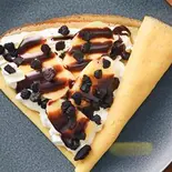 ザクっとチョコバナナ Oreo and Banana  mix Chocolate white crepe（クレープハブ川崎店）