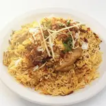チキンビリヤニ・ライタ(Chicken Biryani・Raita)（INDIAN HALAL RESTAURANT NEW MAHARAJA）