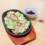 国産ホルモン鉄板焼肉単品(塩だれ)【辛みそ】（鉄板焼肉専門店 スタミナ亭）