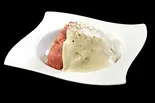 ローストビーフ丼ポテトソース掛け（ジェイズカレー北千住本店）
