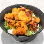 さっぱりジューシー！ネギポンからあげ丼（からあげ専門店 鶏っ子）