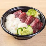 まぐろ・ほたて丼(レギュラーサイズ)（【元祖】でか盛り海鮮問屋 すすきの店）