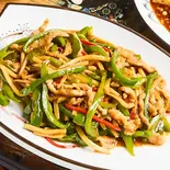 青椒肉絲 Pork and Green Pepper Stir-Fry（餃子酒場 豊葉 千葉本店）