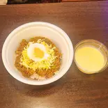 キーマカレープリンつき（おばんざいや早乙女 銀座本店）