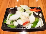 イカのさっぱり炒め Refreshing Stir-Fried Squid（雪中王哈爾濱飯店 第九支店）
