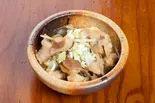 本気の！牛もつ塩煮込み（鶏炭）