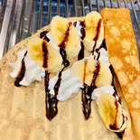 バナナチョコホイップ（クレープ喫茶レピドプテラ）