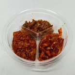 海鮮三種盛り(イカ/つぶ貝/チャンジャ)（【キムチと韓国惣菜の店】福美）