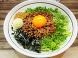 台湾まぜそば（炭火焼き屋のラーメン）