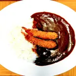 海老フライカレー（【800円カレー！大盛り無料！】腹ぺこ食堂）