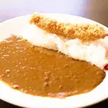 特大海老フライカレー Extra Large Fried Shrimp Curry(肉食系カレー カレーの虎)