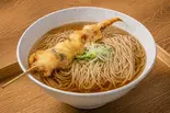 紋甲いかのゲソ天蕎麦(冷)（あぼす）