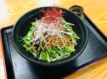 ピリ辛胡麻ダレ鳥冷やしうどん（西麻布 布袋家）
