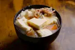 【当店人気No.3】豆腐豚汁Tofu and pork miso soup（【おにぎりと豚汁】明治屋～南阿佐ヶ谷店～）