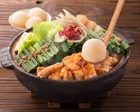 【ぷるぷる美肌】コラーゲンボール付き『国産牛もつ』赤もつ鍋（博多名物 赤もつ屋 里中町3丁目）