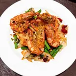 名物設付海老のピリ四川風（中華食堂 南大井店）