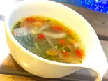 身体も喜ぶ！自家製 野菜のブイヨンスープ（日本橋箱崎町ビンチェ）