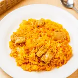 チキンフライドライス（インディアンレストラン ハラルカーナカバブ）