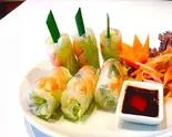 海老と豚肉の生春巻き(3本カット)（バインクオンナン）