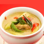 グリーンカレー+ライス green curry +rice（アジアンレストランマウンテン 浦安店）