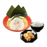 唐揚げセット(横浜家系ラーメン赤家 白楽店)