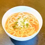 7種の旨味出汁のうどん（熊本 串カツわさもん酒場 七隈福大前店）
