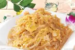 漬け白菜と春雨炒め(酸菜炒粉)（本格中華大龍城 西川口店）