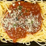 ミートスパゲティー（だし）