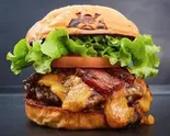 イベリコベーコンチーズバーガー Iberico Bacon Cheeseburger（SHOGUN BURGER 渋谷店）