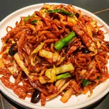 牡蠣ソース辛焼そば 蚝油辣炒面（中華ビストロ享京味シャンジィンウェ）