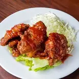 ヤンニョム手羽先（中国飯店 福龍門）