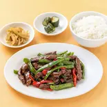 青椒肉絲弁当(中国料理 翠海)