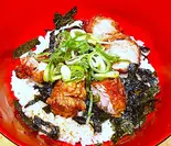自家製からあげの丼ぶり（餃子工房 ちびすけ 東心斎橋店）