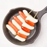 ソトックソトック(揚げ餅もソーセージの串)（韓国料理サムシセキ 3号店(中井店)）