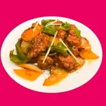 チキンチリ( chicken chili)（カレーインドタージマハル出来島店）