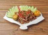 魚(ガーニートゥ)サラダ/ငါးနီတူသုပ်（SHWE KA TAW ASIAN RESTAURANT）