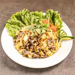 20高菜と牛肉のチャーハン/com rang dua bo（La Viêt）
