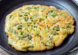 韓国野菜チヂミ（台湾タピオカミルクティー 茶の物語 王子店 CHAWUYU BUBBLE TEA）