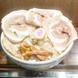 ちゃーしゅー背油煮干しらーめん(はましょう)