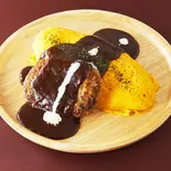 【ポムの樹監修】 ハンバーグデミオムライス≪9466≫（ポムの樹監修オムライス×DELIS 京橋店）