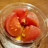 トマトの煮浸し(もつ鍋 西麻布イマドキ)