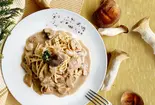 【リピート率NO.1】ポルチーニの香り漂うクリームパスタ（パスタデリバリー 25年以上続くホテルクオリティー 六本木 グラテシモ）
