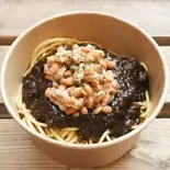 ミートソース 納豆を添えて S（まこりたん）