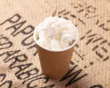 ホットウインナーコーヒー Hot Vienna Coffee（豆熊 国領焙煎所）
