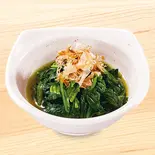 ほうれん草のお浸し　Boiled Spinach with Dashi（かつ庵 鶴見中央店）