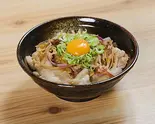 ネギたま梅山豚丼(炭火しゃぶしゃぶ 高嶺の豚)