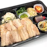 旨塩豚カルビ弁当(みそ汁付)（ホルモン焼 幸永×歌舞伎町の台所 かど平）